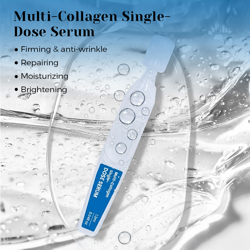 Single Dose Pdrn Polypeptide Salmon Dna Serum Curcuma Longa Turmeric Root Soothing Repair Serum E for Face - 9